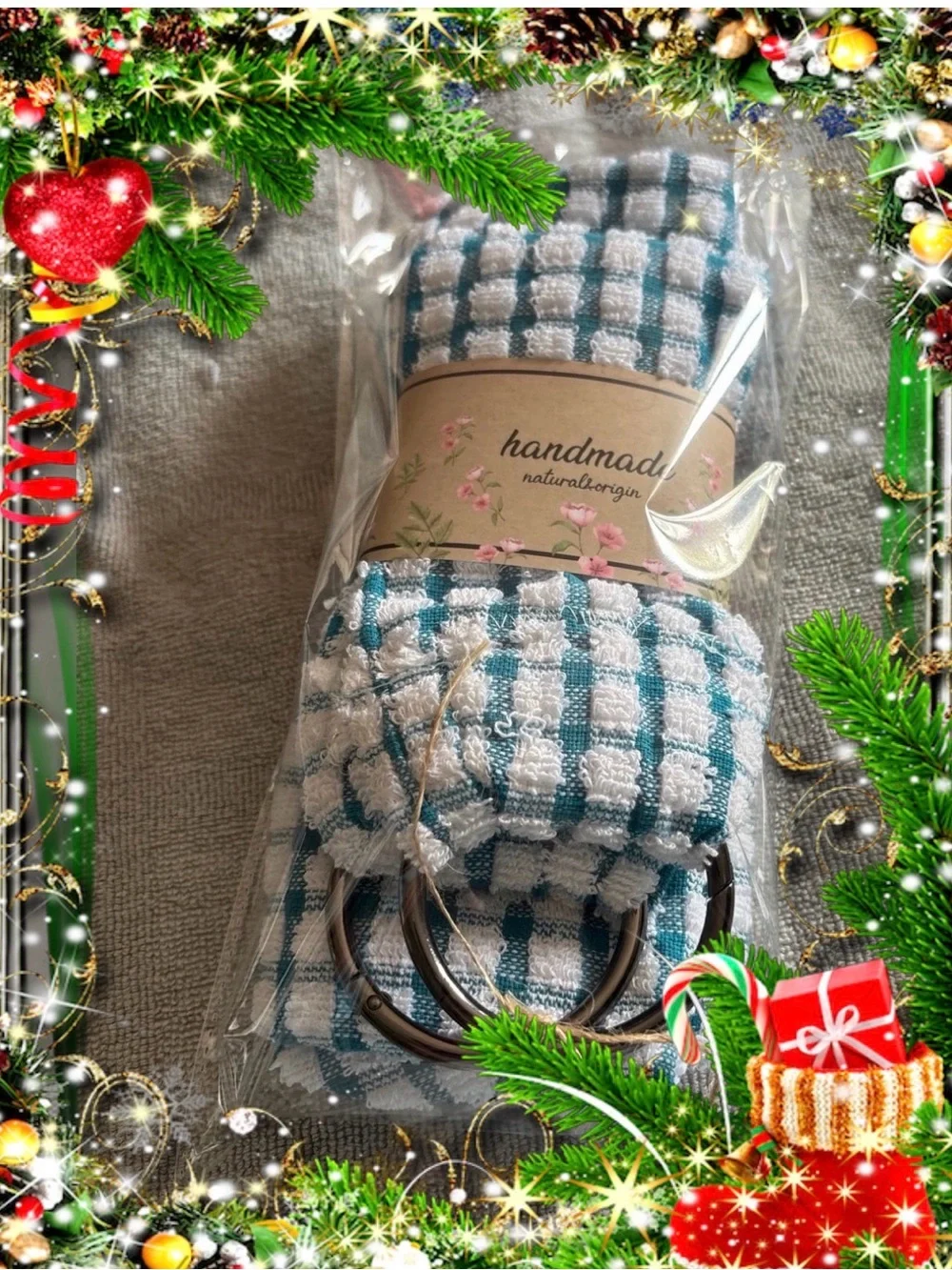 Homemade soft teal